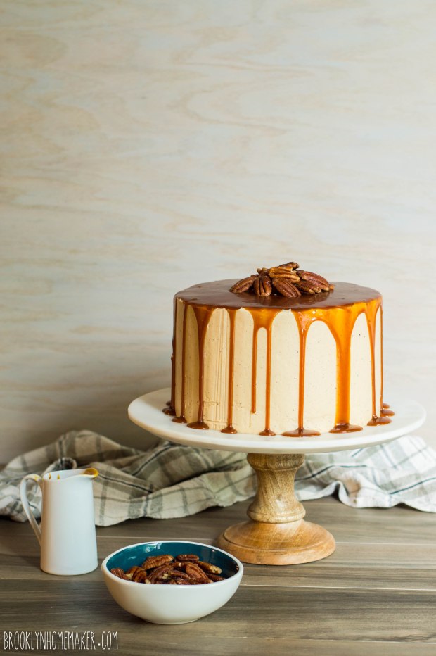 butter pecan layer cake | Brooklyn Homemaker